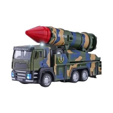 Imagem de Modelo De Carro Militar De Lançador De Foguetes Em Escala 1:32, Veícul