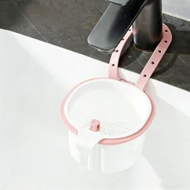 Imagem de Cesta de filtro de pia de cozinha, coadores de alimentos, evita entupimentos e raspagem bagunçada, cesta de filtro de pia autolimpante de uso geral, limpador de frutas, lavagem de vegetais, itens