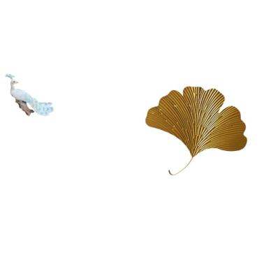 Imagem de Whtkoph Escultura Majestosa com Motivo de Folha de Ginkgo, Elegante Ornamento Decorativo para Casa, Pátio, Sala de Estar, Escritório E Decoração.