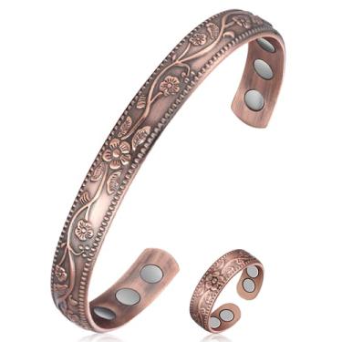 Imagem de Feraco Pulseira magnética de terapia ultra forte para alívio da dor