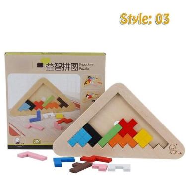 Imagem de Brinquedos educativos Jogos de aprendizagem interativos Wood Unisex 3+