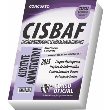 Imagem de Apostila Cisbaf - Rj Assistente Administrativo V