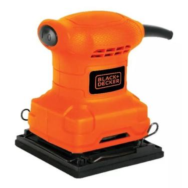 Imagem de Lixadeira Orbital Parede Madeira 1/4" BS200 Laranja 60Hz 200W 127V Bla