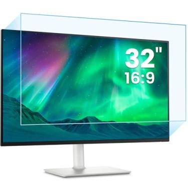 Imagem de F FORITO Protetor de tela fosco antiluz azul de 32 polegadas 16:9 para monitor, compatível com monitores panorâmicos Sceptre/Dell/Asus/Acer/ViewSonic/Samsung/Aoc/HP/LG de 32 polegadas