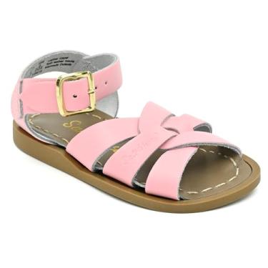 Imagem de Sandálias Salt Water da Hoy Shoe The Original, Shiny Pink, 4 Big Kid