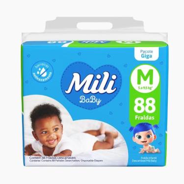 Imagem de Fralda Mili Baby Giga M - 88 Unidades