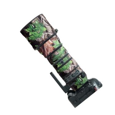 Imagem de OLEKURT Lens Cover for Sigma 150-600mm F/5-6.3 DG OS Sports camouflage Camera Lens Protection Sleeve (Color #Green leaf camouflage - Waterproof) Rain Cover