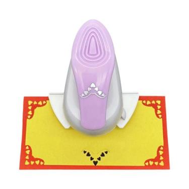 Imagem de Punção De Canto Ajustável Com Ação De Alavanca Para Artesanato Em Pape