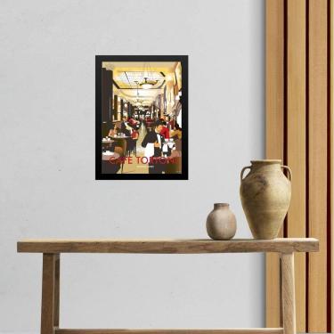 Imagem de Quadro Decorativo Café Tortoni - Buenos Aires 45X34Cm Vidro