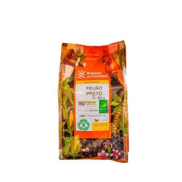 Imagem de Feijão Preto Agroecológico Raízes do Campo - 500g