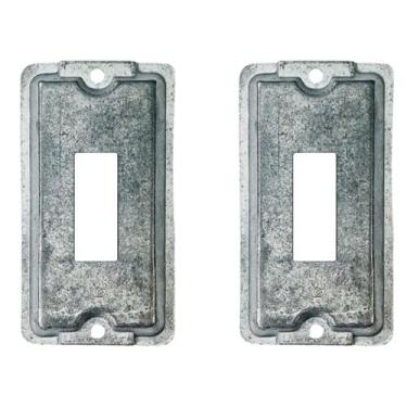 Imagem de 2 Tampa De Condulete Múltiplo Alumínio 1 Polegada 1 Tecla Sieg