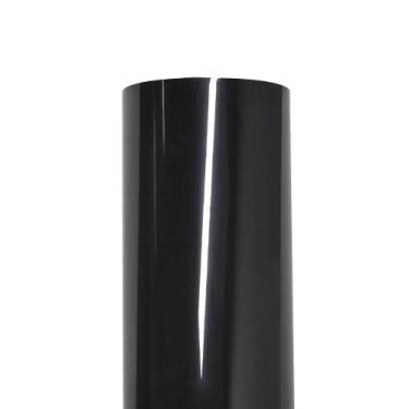 Imagem de Filme De Envelopamento Automotivo Preto Fosco Sem Bolhas PET Vinil Dec