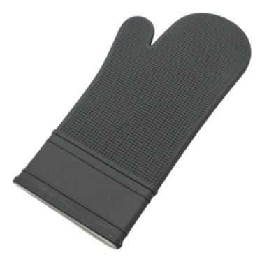 Imagem de Luva Térmica De Silicone Para Cozinha Forno Fogão - Cinza - Kadê
