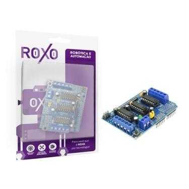 Imagem de Shield L293D Driver Ponte H Para Motor - Roxo