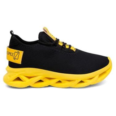 Imagem de Tênis Masculino Casual Esportivo Estiloso Solado Vazado Confortável - 