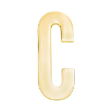 Imagem de Adesivos De Números De Casa Em Metal Autoadesivos 7x3cm Letras Do Alfa