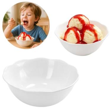 Imagem de Tigela Bowl Pote em Melamina 450ml Branco - Fx