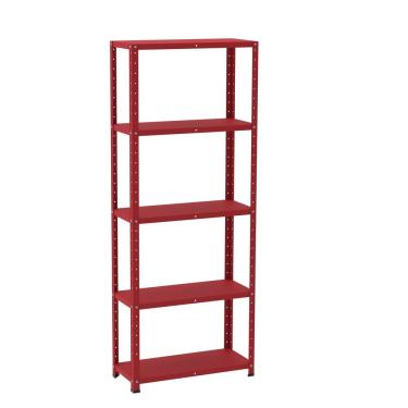Imagem de Estante De Estrutura Metálica Com 5 Prateleiras 175cm(a)92acm(l)30cm(p) Com Reforço Ver...
