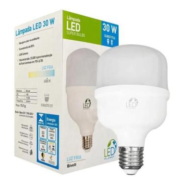 Imagem de Lâmpada LED 30W Super Bulbo E27 Branco Frio 6500K Led Planet