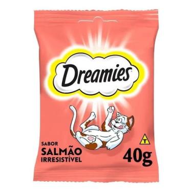 Imagem de Petisco Dreamies Salmão Irresistível Gatos Adultos 40g - Congratulatio