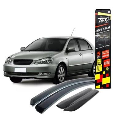 Imagem de Calha de Chuva Defletor Toyota Corolla 2003 a 2007 Tg. Poli (27.001)