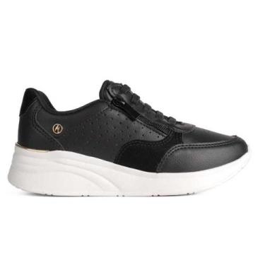 Imagem de Tênis Feminino Kolosh Jogging Preto 36, Preto, 36