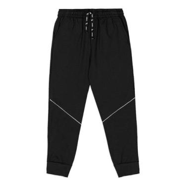 Imagem de Calça Esportiva Malha Térmica Quimby, Preto