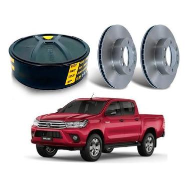 Imagem de Disco Freio Dianteiro Hilux 2.7 2.8 2016 A 2018 - Fremax