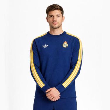 Imagem de Camiseta Adidas Real Madrid Originals Manga Longa, G