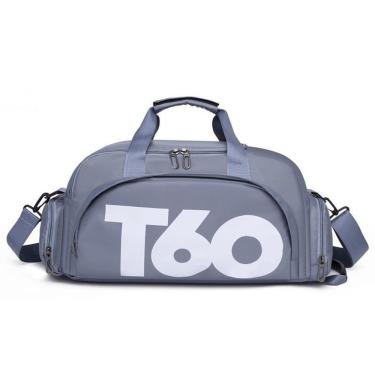 Imagem de Bolsa Mala Esportiva Mochila Costa Transversal Fitness Treino Futebol Academia Impermeável Azul Claro