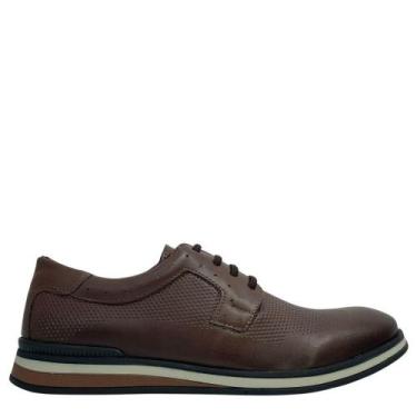 Imagem de Sapato Social Masculino Bkarellus Casual Para Eventos, Chocolate, 41