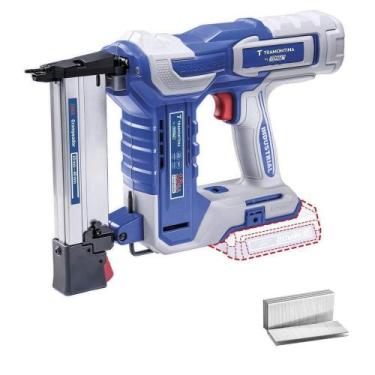 Imagem de Grampeador Elétrico 20V 40mm Brushless sem Bateria e Carregador Tramon