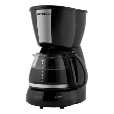 Imagem de Britânia Cp30 Cafeteira Elétrica Inox Cor Preta