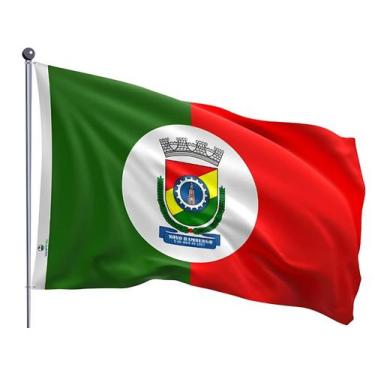 Imagem de Bandeira do Município de Novo Hamburgo Dupla Face Estampada Tamanho 70
