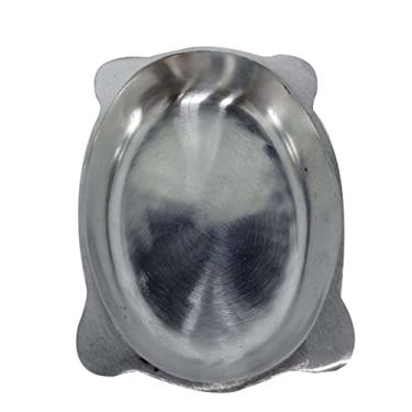 Imagem de Gamela Para Porção Alumínio 16cm Fundido Polido 400ML