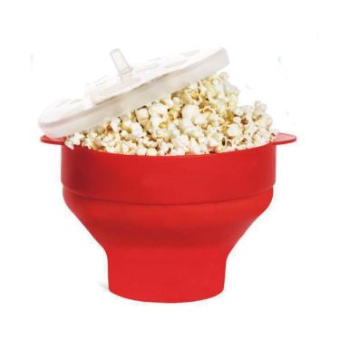 Imagem de PIPOQUEIRA PARA MICROONDAS EM SILICONE RETRÃTIL PRANA