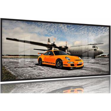 Imagem de Quadros Decorativos Carros Porsche 130x60 Moldura Preta 2x2