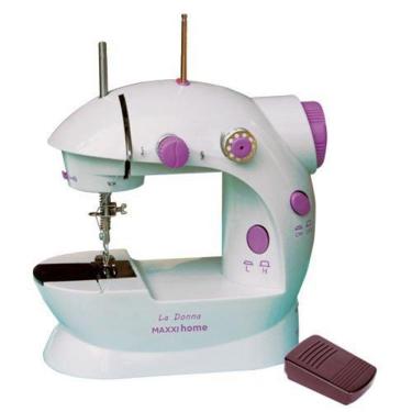 Imagem de Mini Máquina De Costura Mh1202 Maxxi Home Branca Bivolt