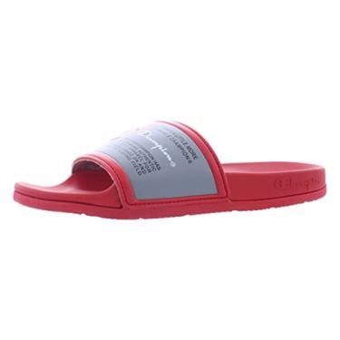 Imagem de Champion Men's IPO Squish Slide Sandal (Scarlet/White/Surf The Web, 8)