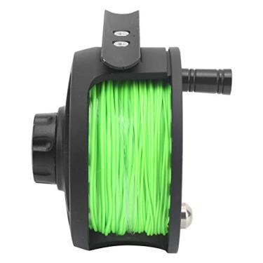 Imagem de Pokerty9 Carretel de pesca com mosca, carretel de pesca no gelo anticorrosão 2+1 BB com mosca para lago, lagoa, mar raso