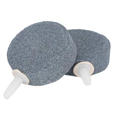 Imagem de Pedra de ar do aquário, bolha de alta temperatura Round Air Stone Fish Tank Bubbler Airstone Difusor Air Pump Acessórios para bolhas de pedra de ar do aquário