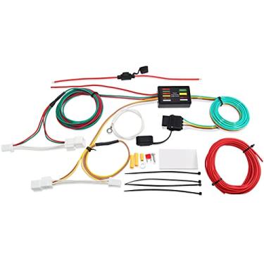 Imagem de Oyviny Cablagem de reboque plano de 4 vias personalizado lado do veículo serve para Toyota RAV4 2006-2012, conversor de luz traseira protegida por circuito T-One