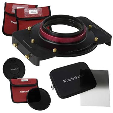 Imagem de Suporte de filtro do núcleo do kit WonderPana FreeArc Essential ND 0.6SE, tampa da lente, suportes WP66, filtros 0.6 Soft Edge Grad ND e 145mm ND16 para lente Olympus 7-14mm f/2.8 M.ZUIKO Digital ED PRO (Micro-4/3)