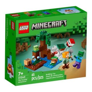 Imagem de Lego Minecraft 21240 - A Aventura No Pantano 65 Peças