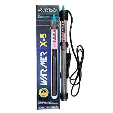 Imagem de Termostato Aquecedor Oceantech 200w Aquário Até 200L (110v)