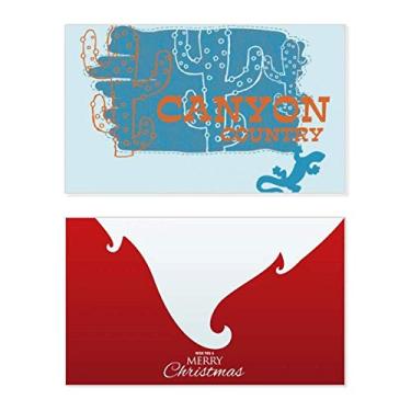 Imagem de Suculentas de cacto, plantas em vaso, feriado, feriado, cartão de felicitações, mensagem de Natal