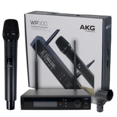 Imagem de Microfone Sem Fio Akg Wp 300 Bastão Dinâmico Cardióide
