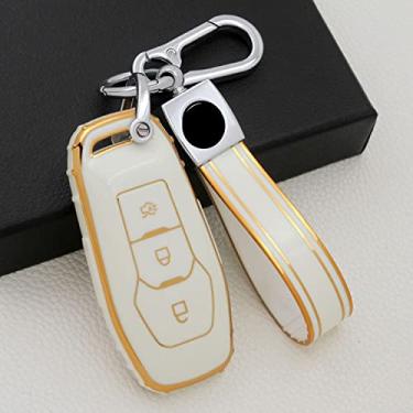 Imagem de Caso Chave Do Carro, Apto Para Ford Mondeo 3 4 5 MK3 MK4 MK5 Focus 3 4 Ranger S C Max Explorer Fiesta