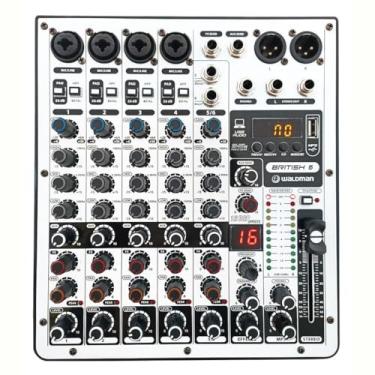 Imagem de WALDMAN Mesa De Som B-6 6 Canais Phantom Power XLR