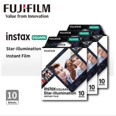 Imagem de Fujifilm Star-Illumination Instax Film Papel fotográfico  10-50 folhas  quadrado SQ40  SQ10  SQ6